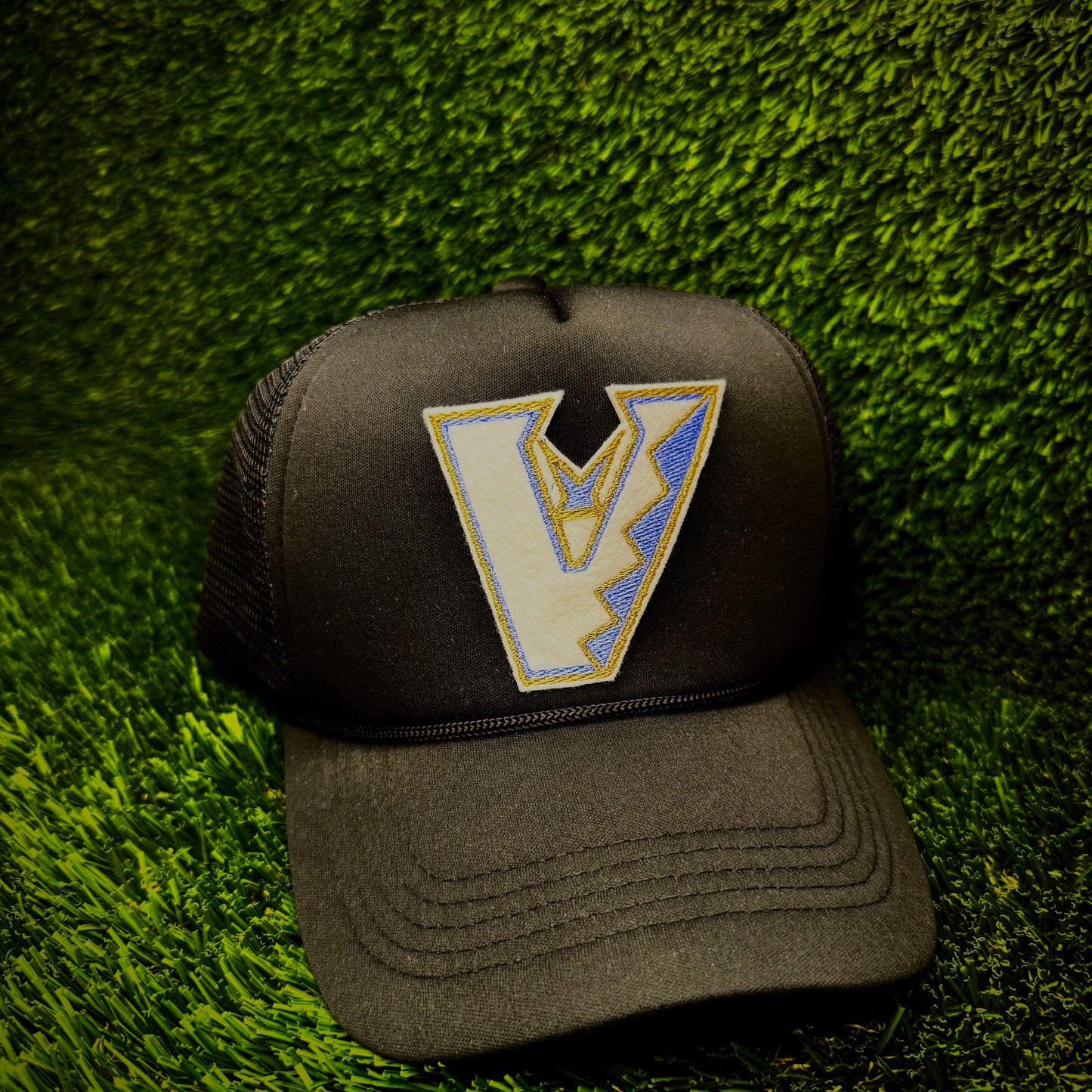 Arizona Diamondbacks Upside Down White/Blue Logo Trucker Hat