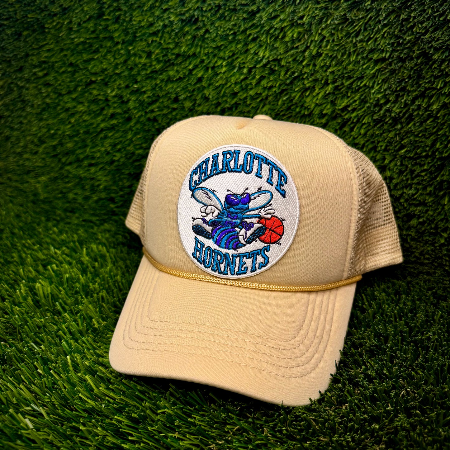 Charlotte Hornets Throwback Trucker Hat