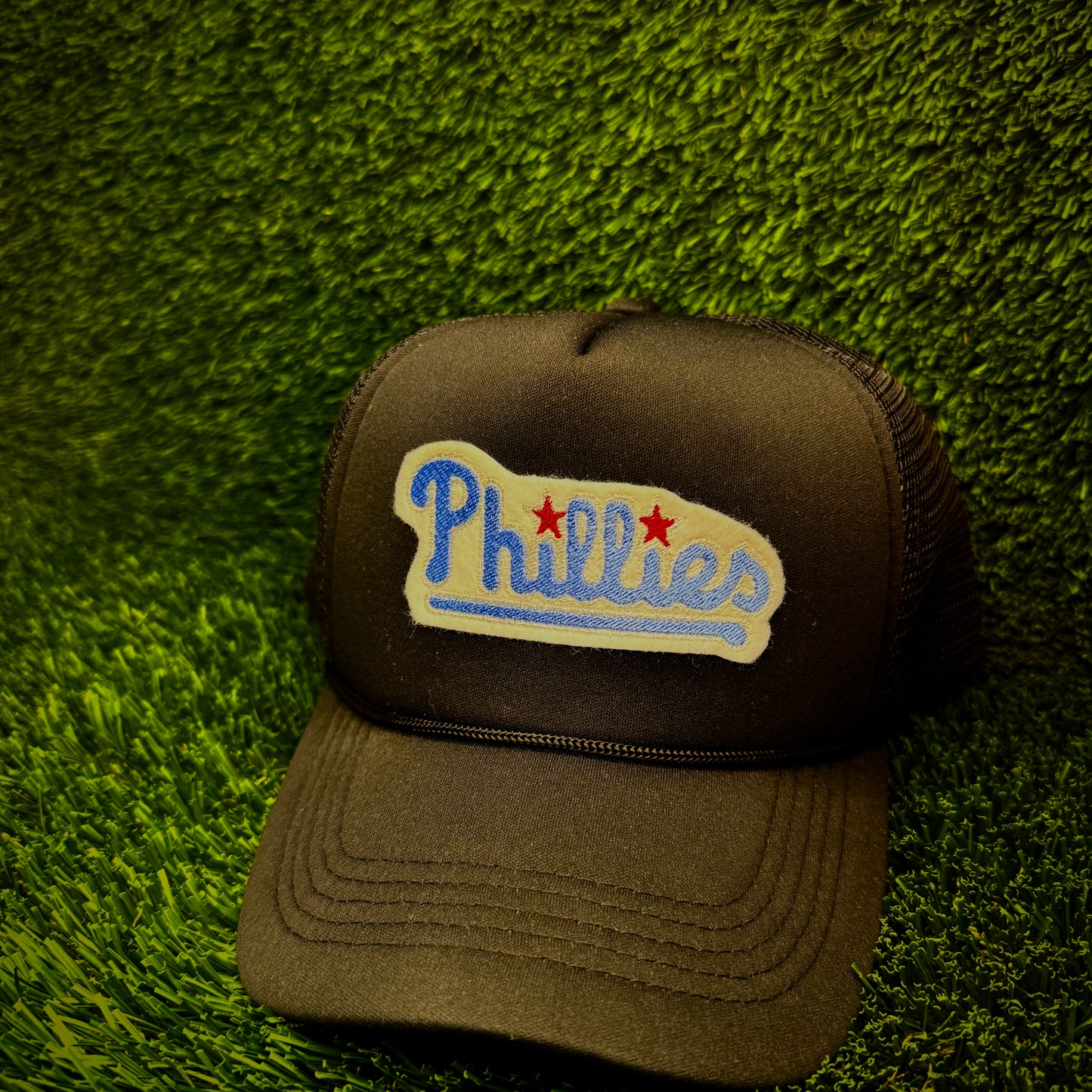 Philadelphia Phillies Blue “Phillies” Trucker Hat