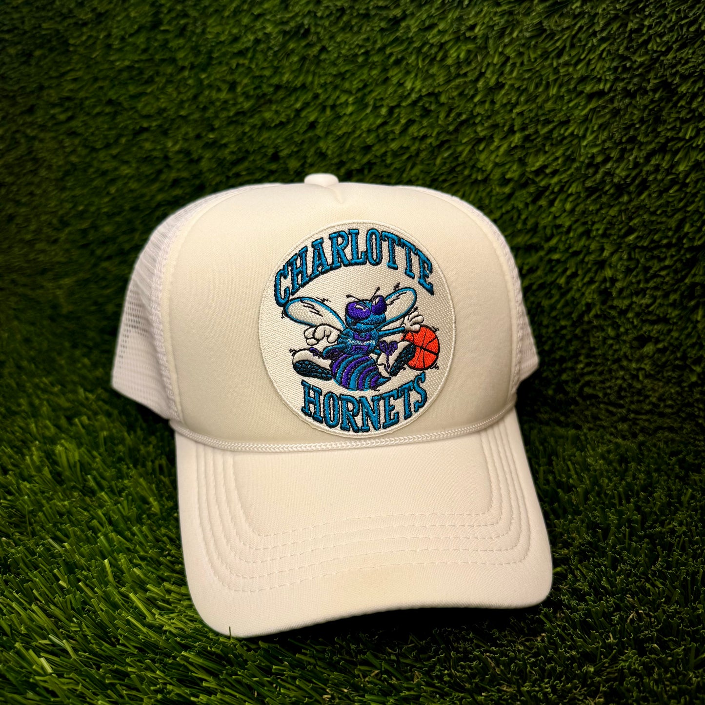 Charlotte Hornets Throwback Trucker Hat
