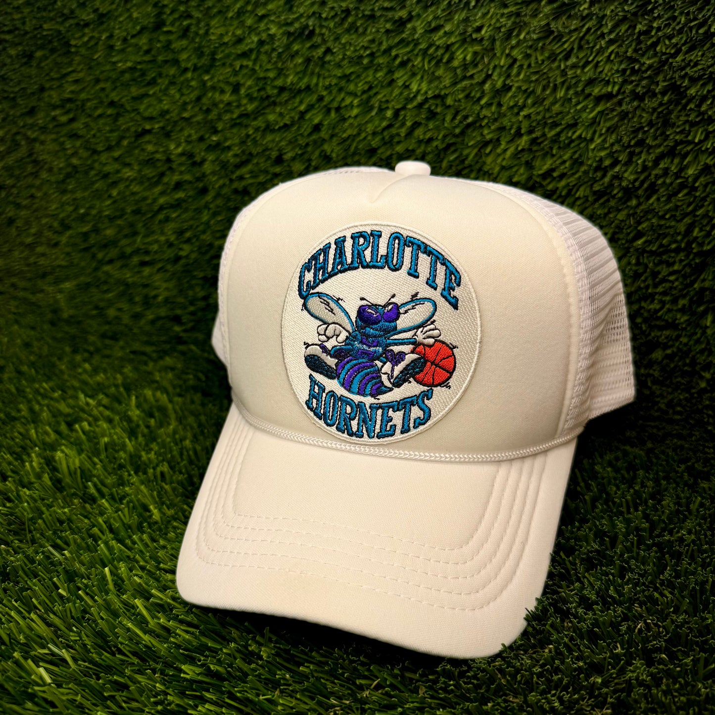 Charlotte Hornets Throwback Trucker Hat