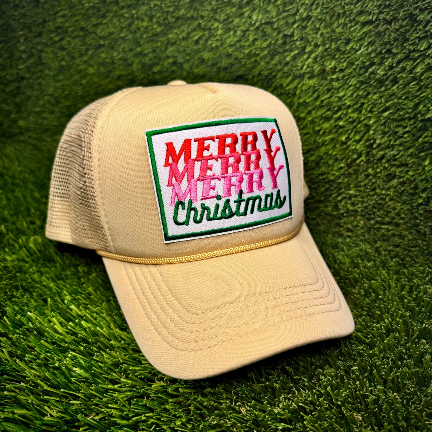“Merry Christmas” Trucker Hat