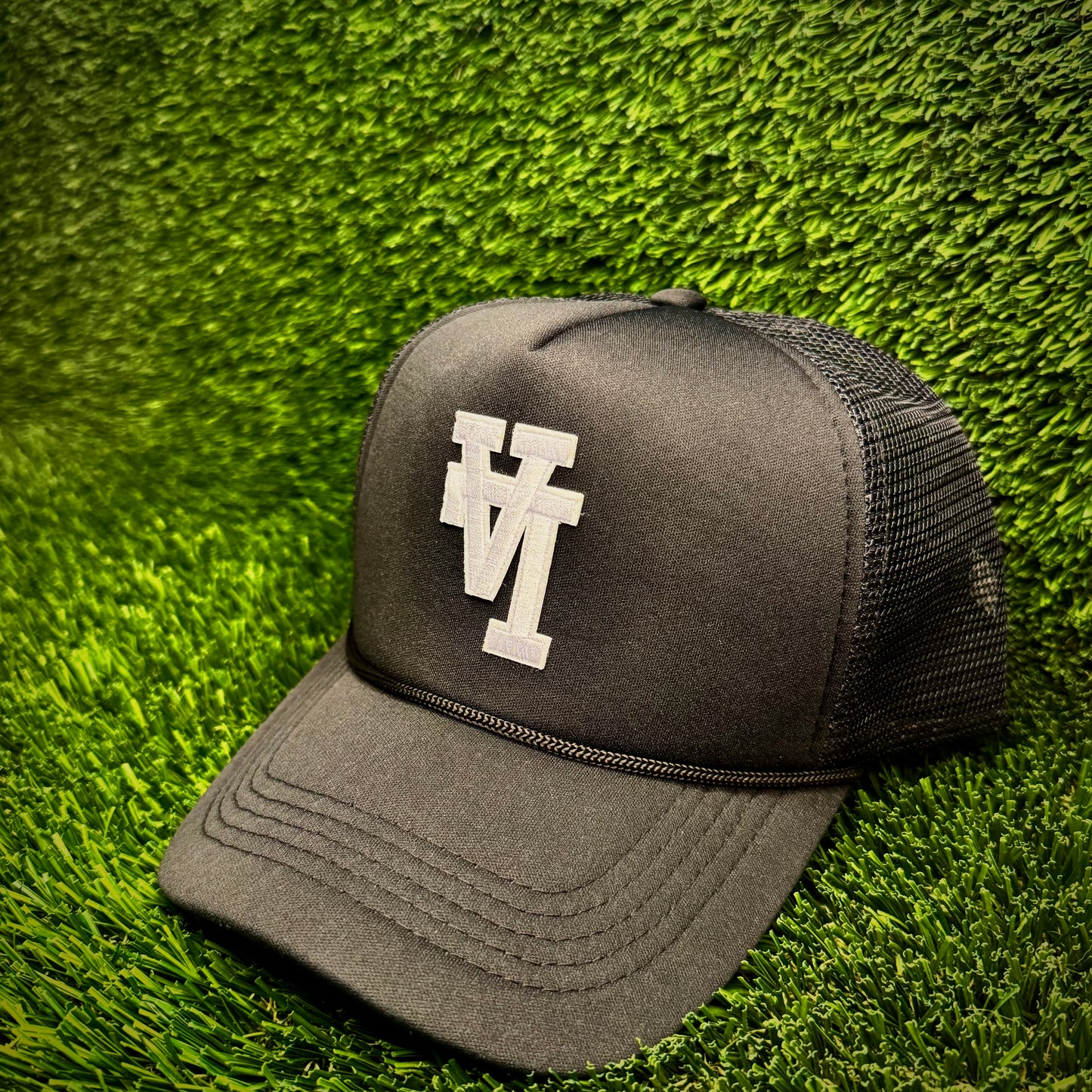 Los Angeles Dodgers Upside Down LA Trucker Hat