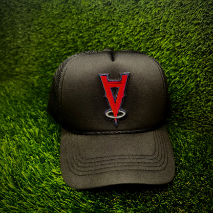 Los Angeles Angels Upside Down Trucker Hat