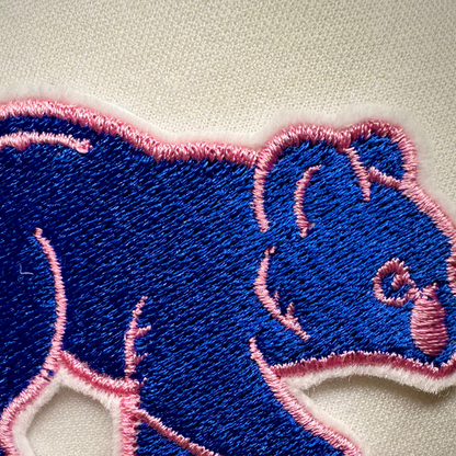 Chicago Cubs Blue/Pink Logo Trucker Hat
