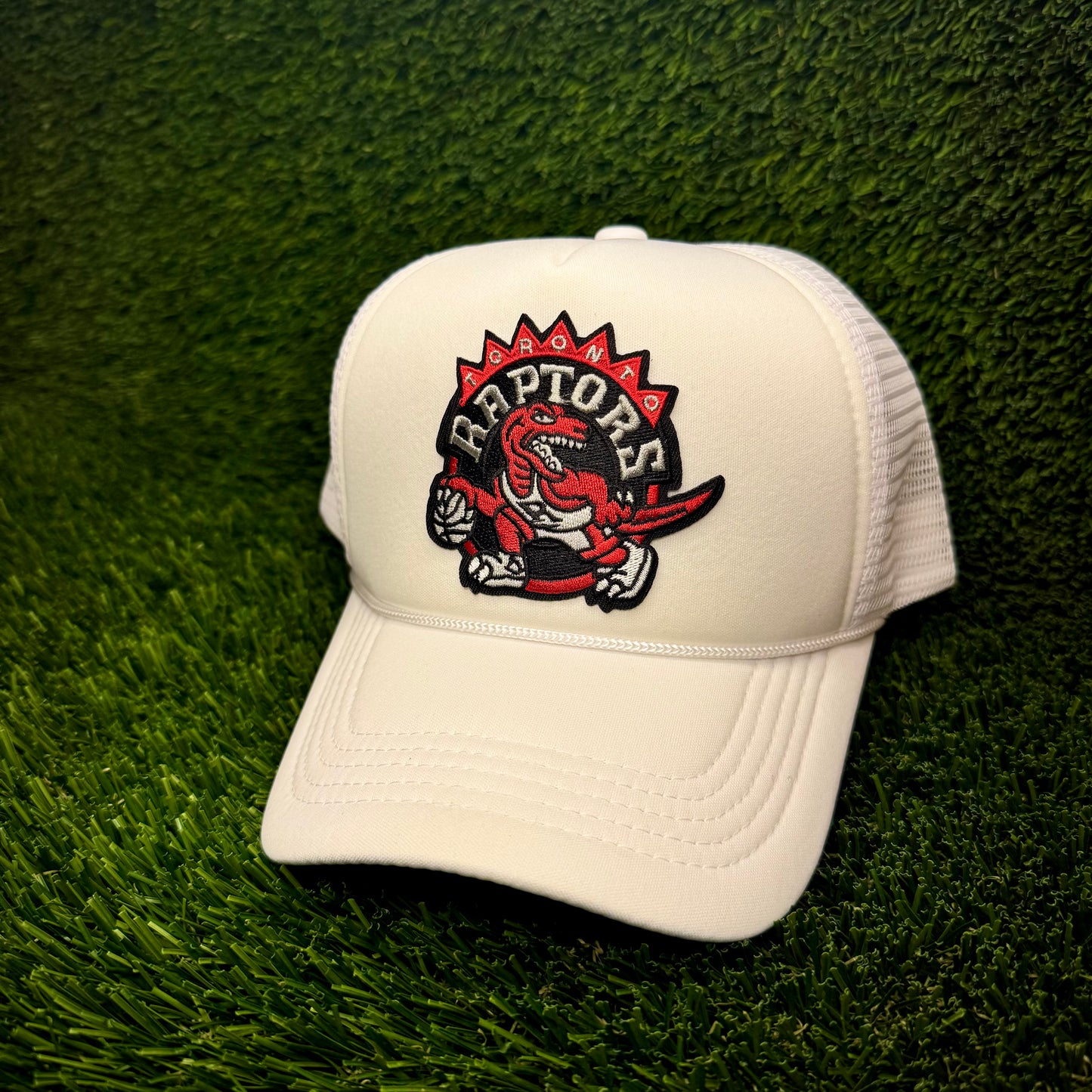 Toronto Raptors Throwback Trucker Hat