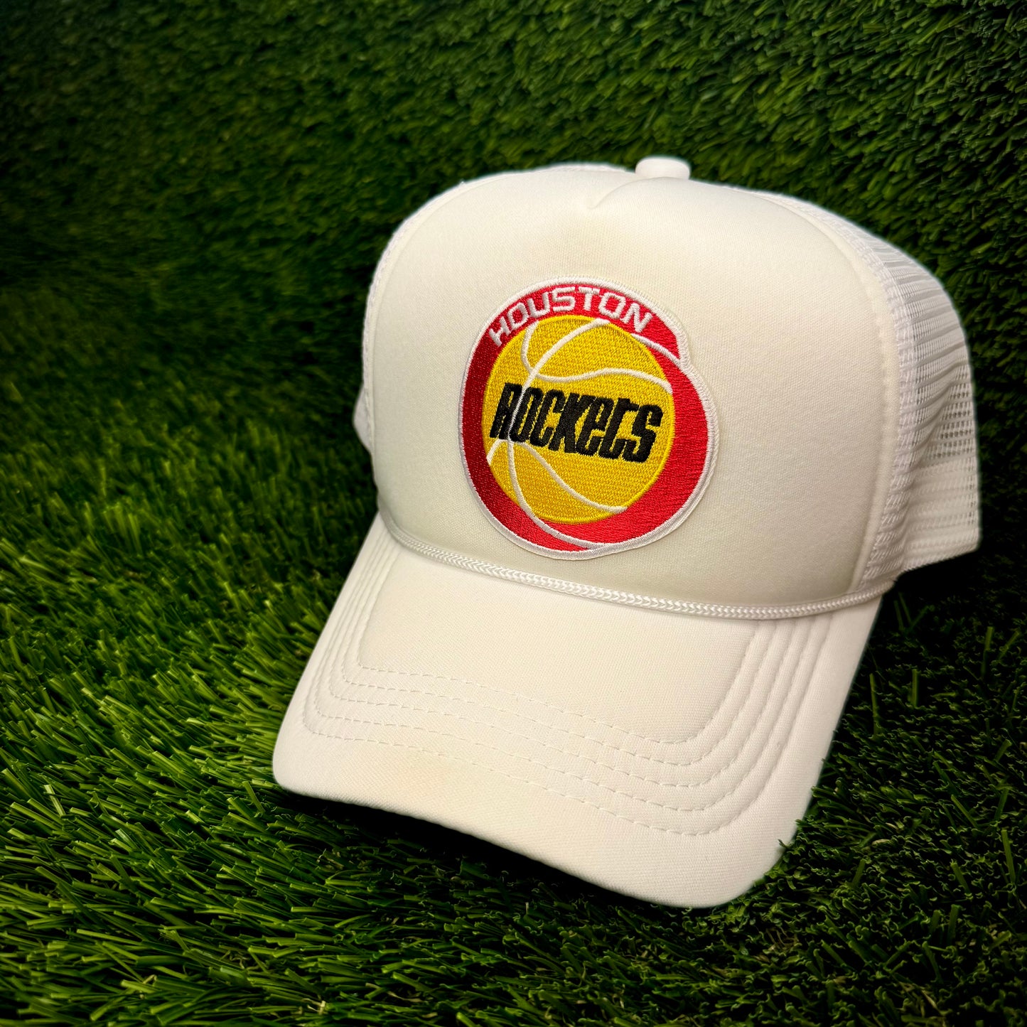 Houston Rockets Throwback Trucker Hat