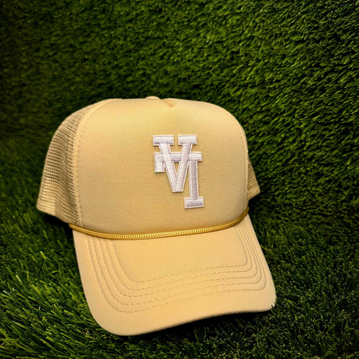 Los Angeles Dodgers Upside Down LA Trucker Hat