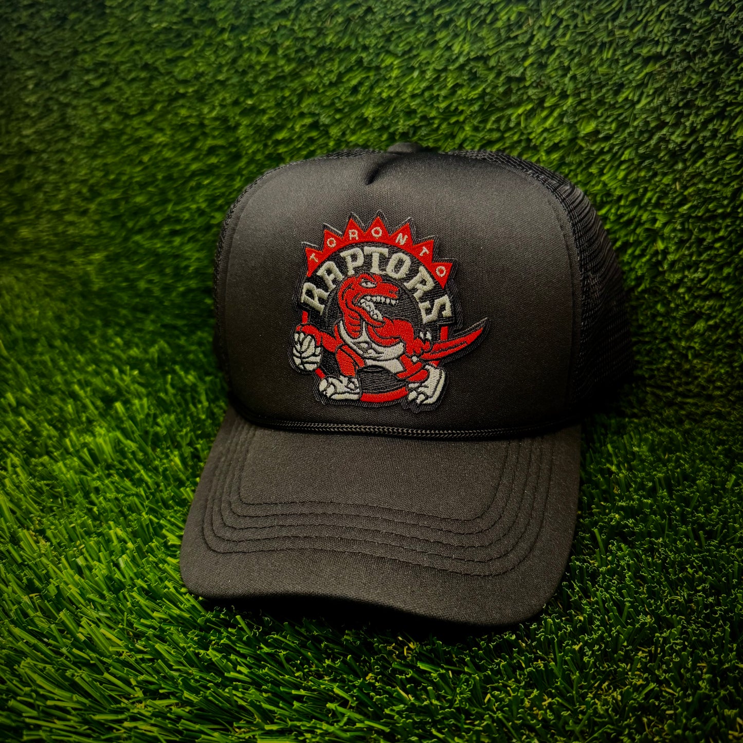 Toronto Raptors Throwback Trucker Hat