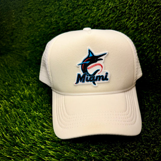 Miami Marlins Trucker Hat