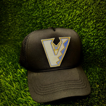 Arizona Diamondbacks Upside Down White/Blue Logo Trucker Hat