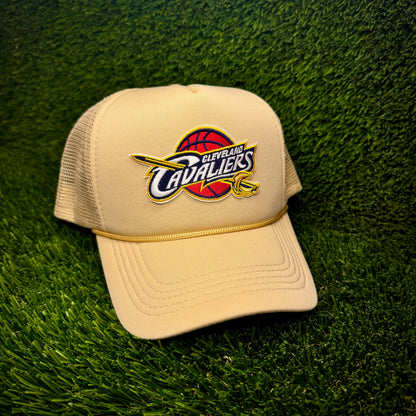 Cleveland Cavaliers Throwback Trucker Hat