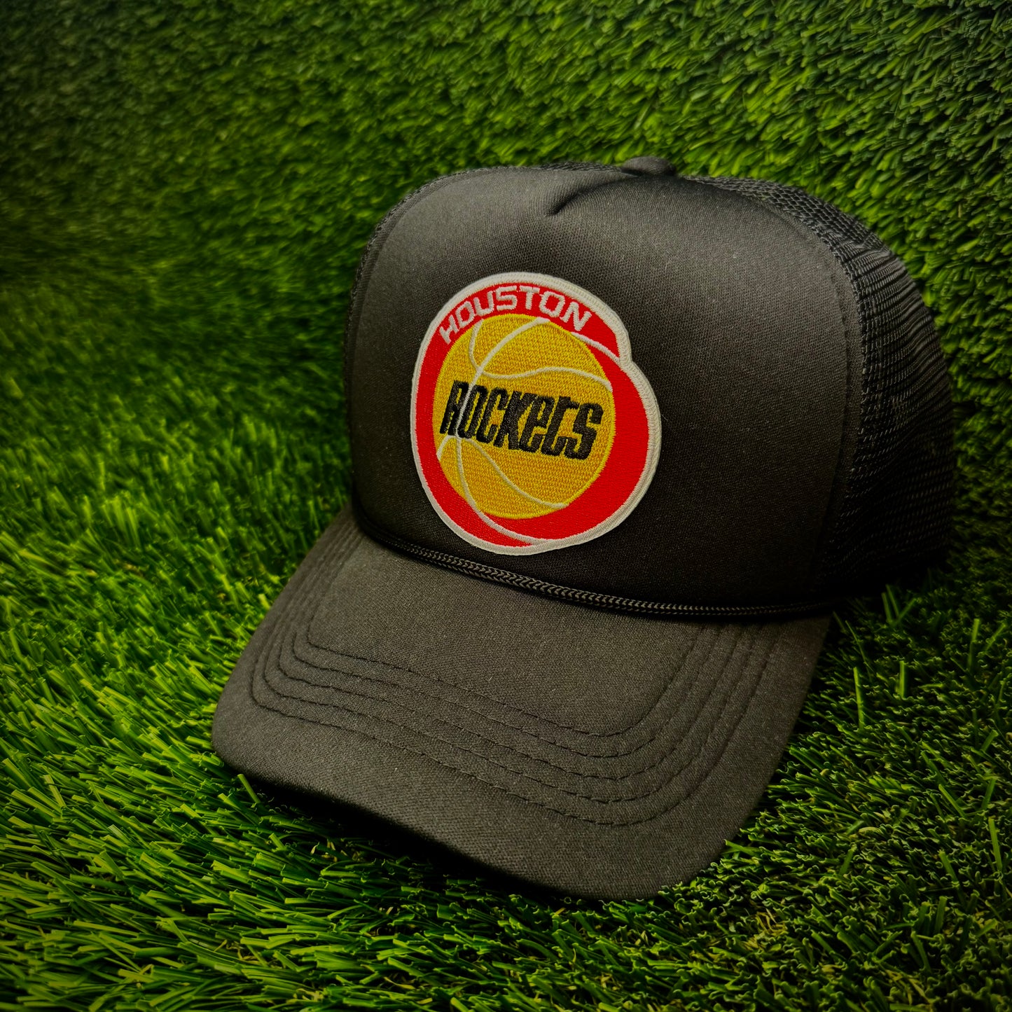 Houston Rockets Throwback Trucker Hat