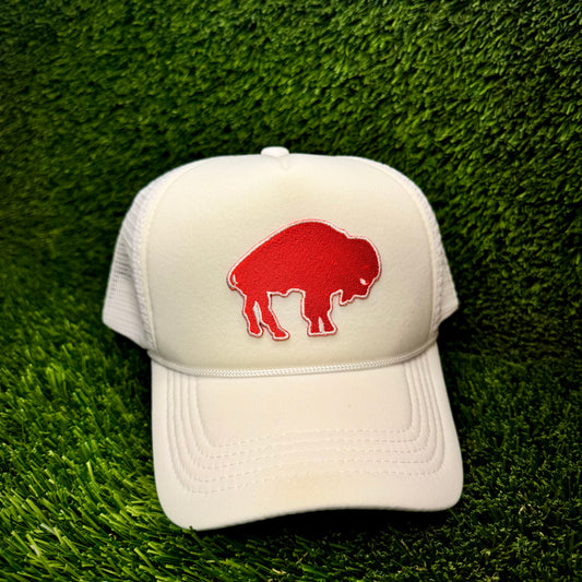 Buffalo Bills Throwback Trucker Hat