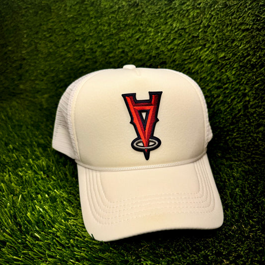 Los Angeles Angels Upside Down Trucker Hat