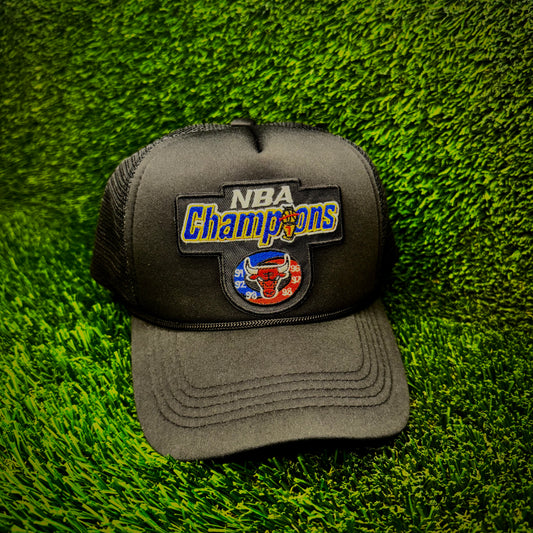 Chicago Bulls 1998 NBA Champions Trucker Hat
