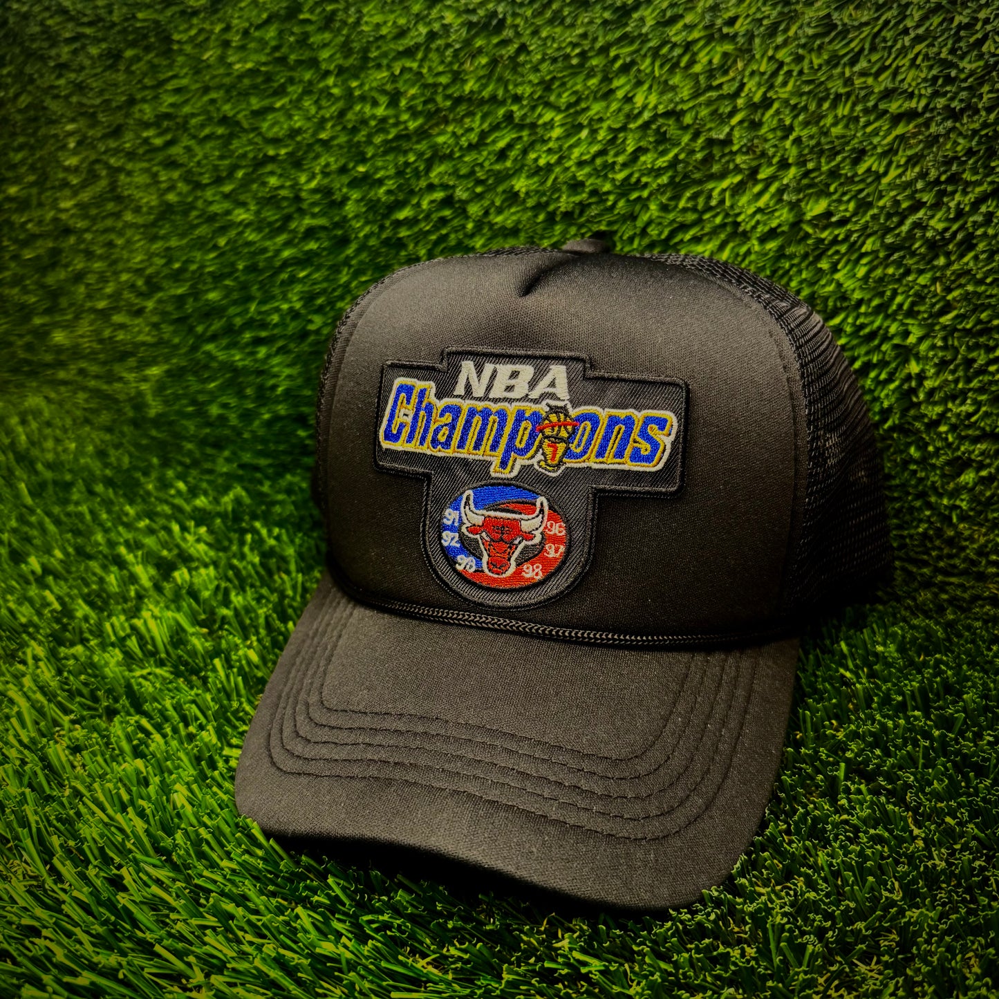 Chicago Bulls 1998 NBA Champions Trucker Hat