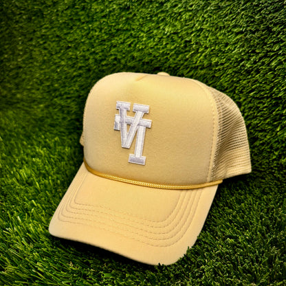 Los Angeles Dodgers Upside Down LA Trucker Hat