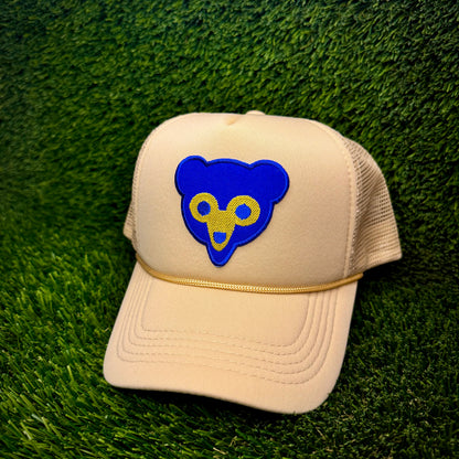 Chicago Cubs Throwback Logo Trucker Hat
