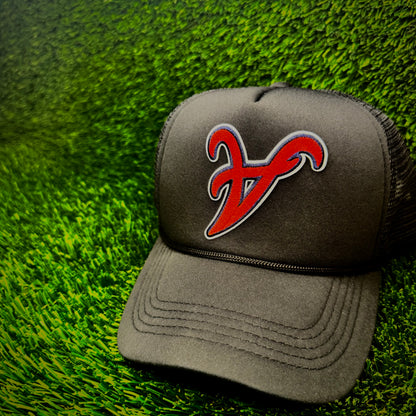 Atlanta Braves Upside Down “A” Trucker Hat