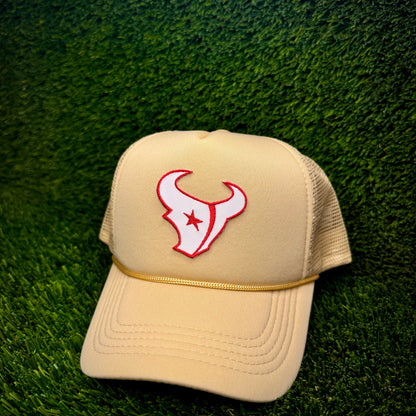 Houston Texans Blue Logo Trucker Hat