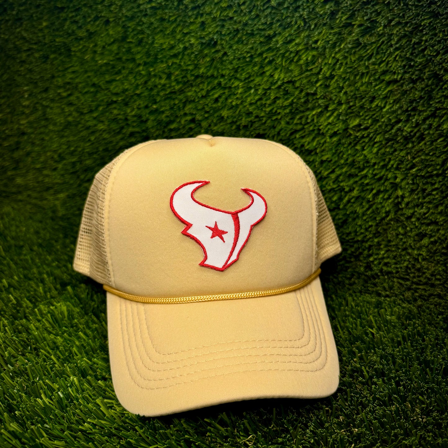 Houston Texans Blue Logo Trucker Hat