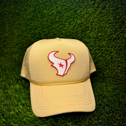 Houston Texans Blue Logo Trucker Hat