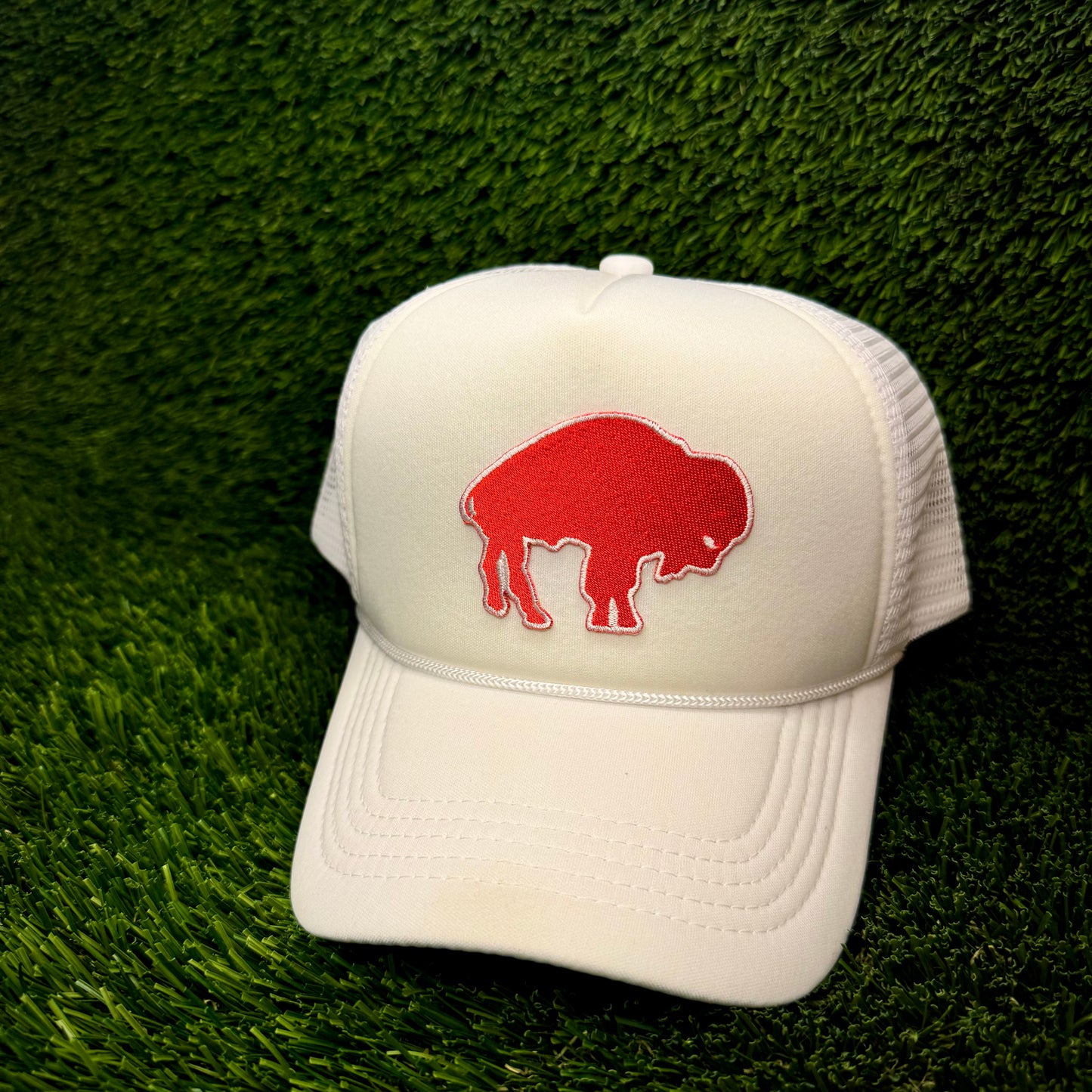 Buffalo Bills Throwback Trucker Hat