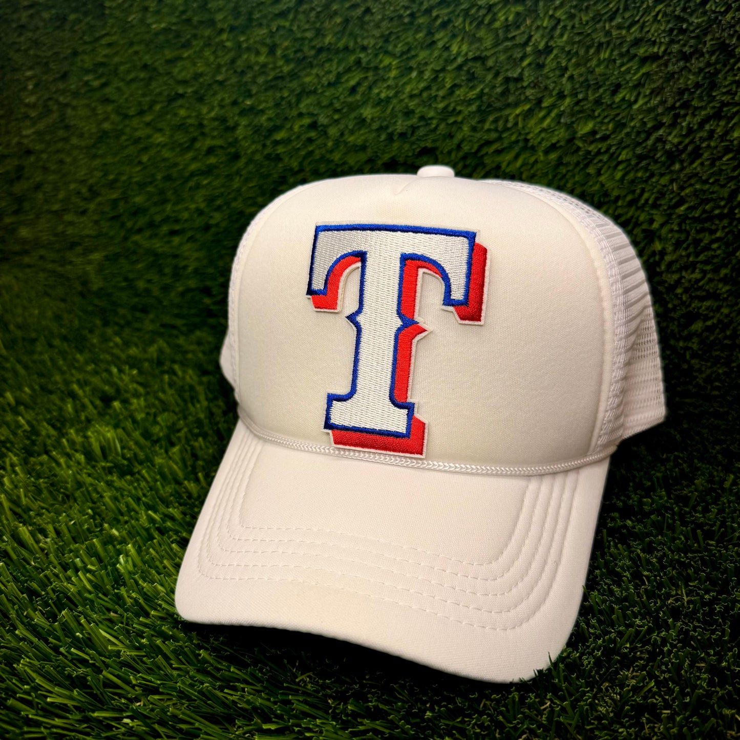 Texas Rangers “T” Trucker Hat