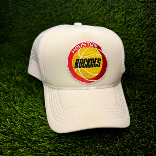 Houston Rockets Throwback Trucker Hat