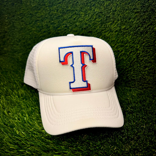 Texas Rangers “T” Trucker Hat