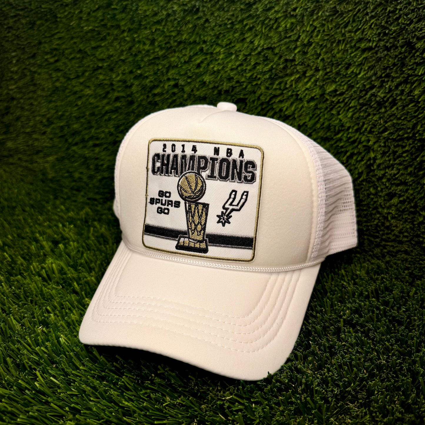 San Antonio Spurs 2014 NBA Champions Trucker Hat