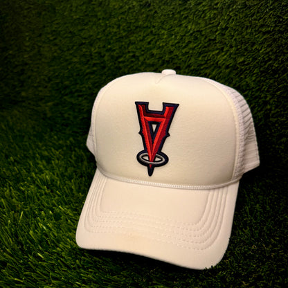 Los Angeles Angels Upside Down Trucker Hat