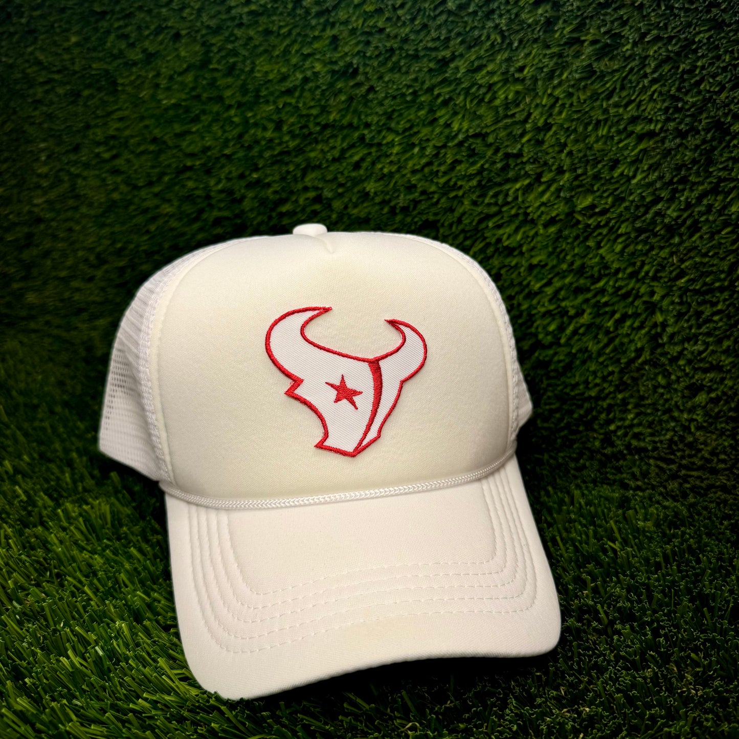 Houston Texans Blue Logo Trucker Hat