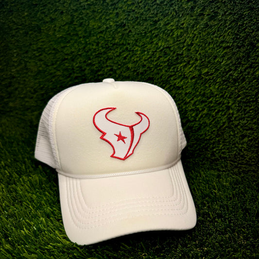 Houston Texans Blue Logo Trucker Hat