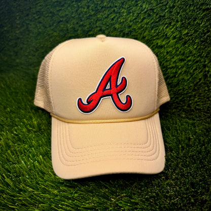 Atlanta Braves “A” Trucker Hat