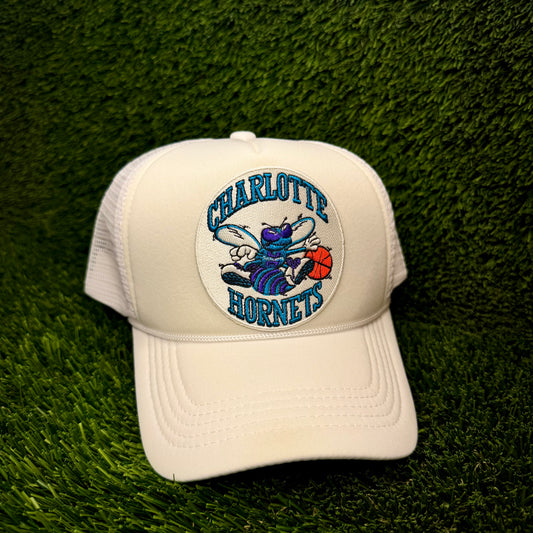 Charlotte Hornets Throwback Trucker Hat