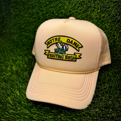 Notre Dame University Fighting Irish Trucker Hat