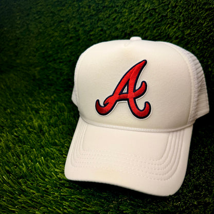 Atlanta Braves “A” Trucker Hat
