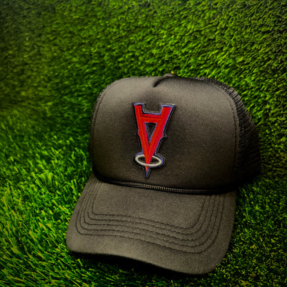 Los Angeles Angels Upside Down Trucker Hat
