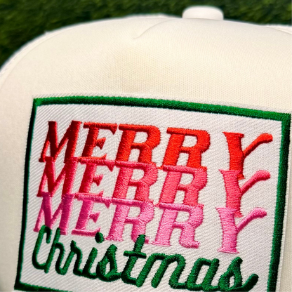 “Merry Christmas” Trucker Hat