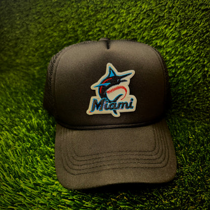 Miami Marlins Trucker Hat
