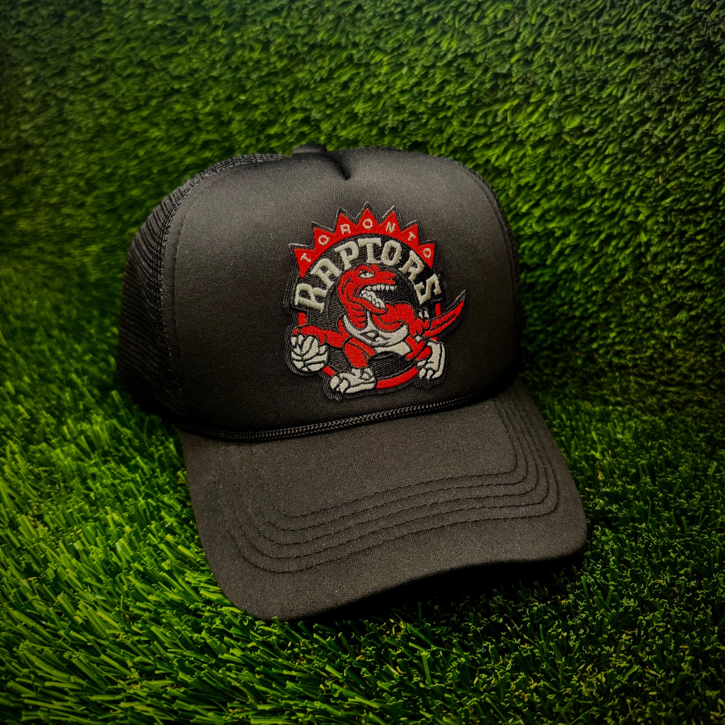 Toronto Raptors Throwback Trucker Hat