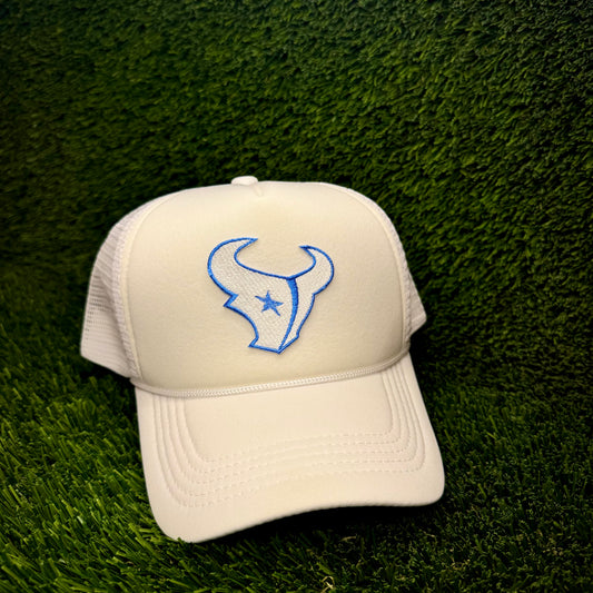 Houston Texans Blue Logo Trucker Hat