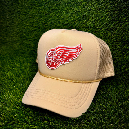 Detroit Redwings Trucker Hat