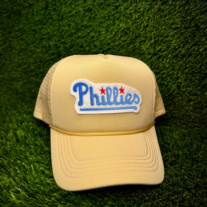 Philadelphia Phillies Blue “Phillies” Trucker Hat