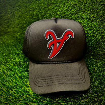Atlanta Braves Upside Down “A” Trucker Hat