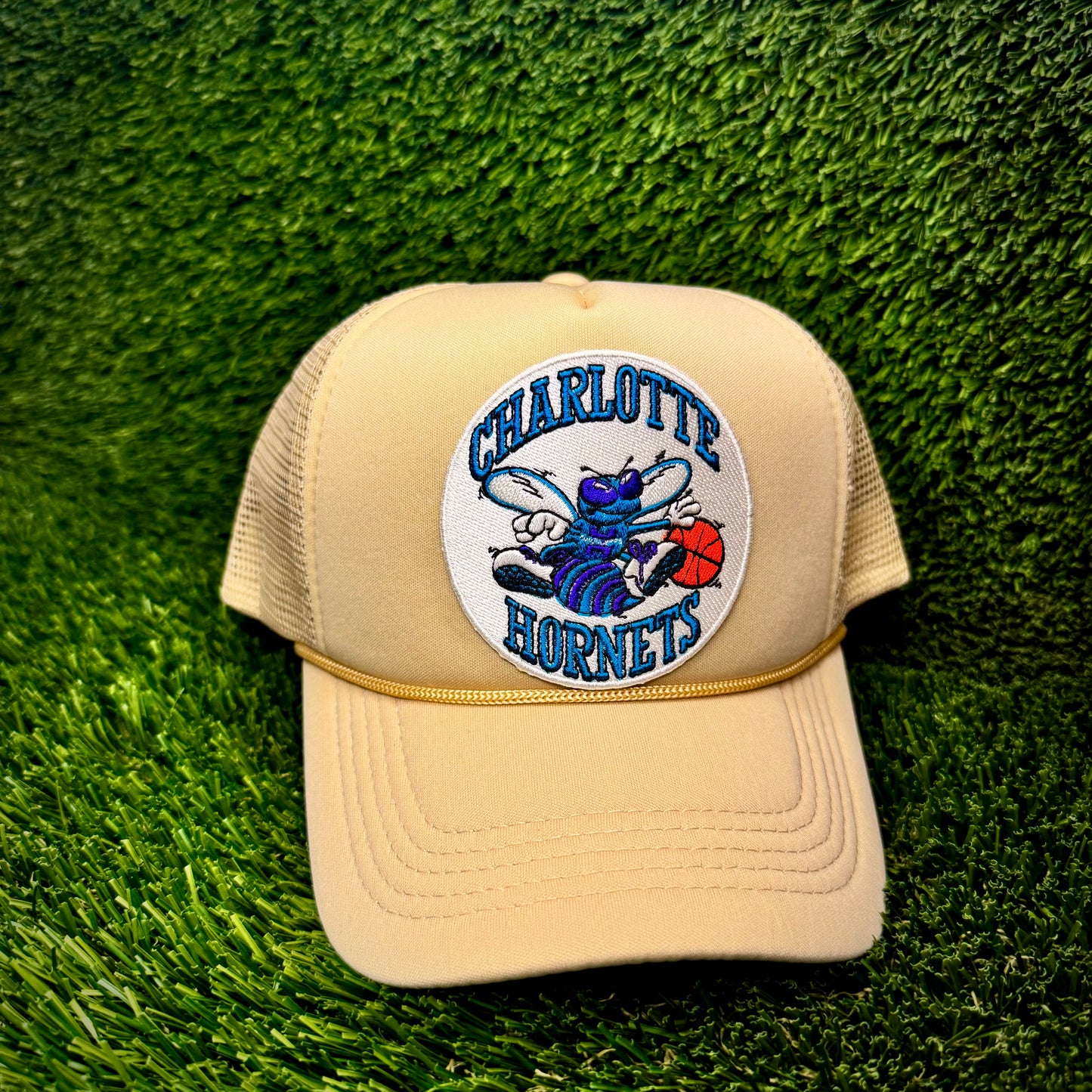 Charlotte Hornets Throwback Trucker Hat