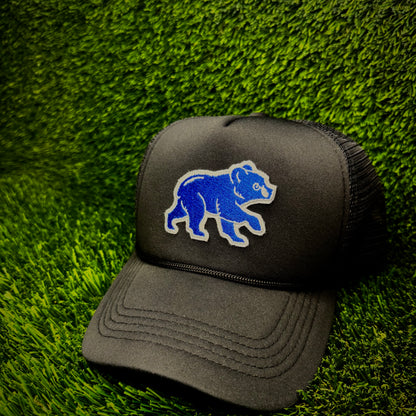 Chicago Cubs Blue/White Logo Trucker Hat