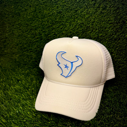 Houston Texans Blue Logo Trucker Hat